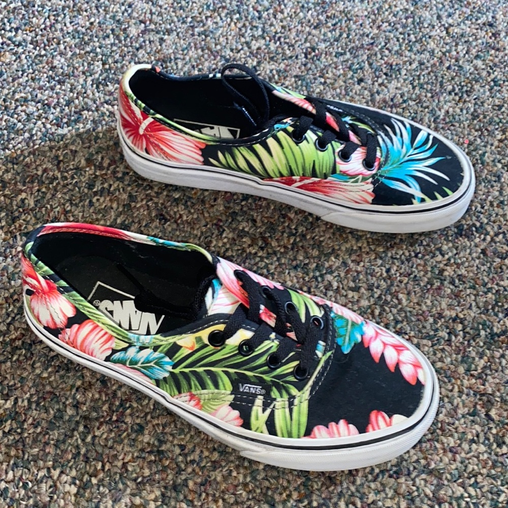 Floral Vans